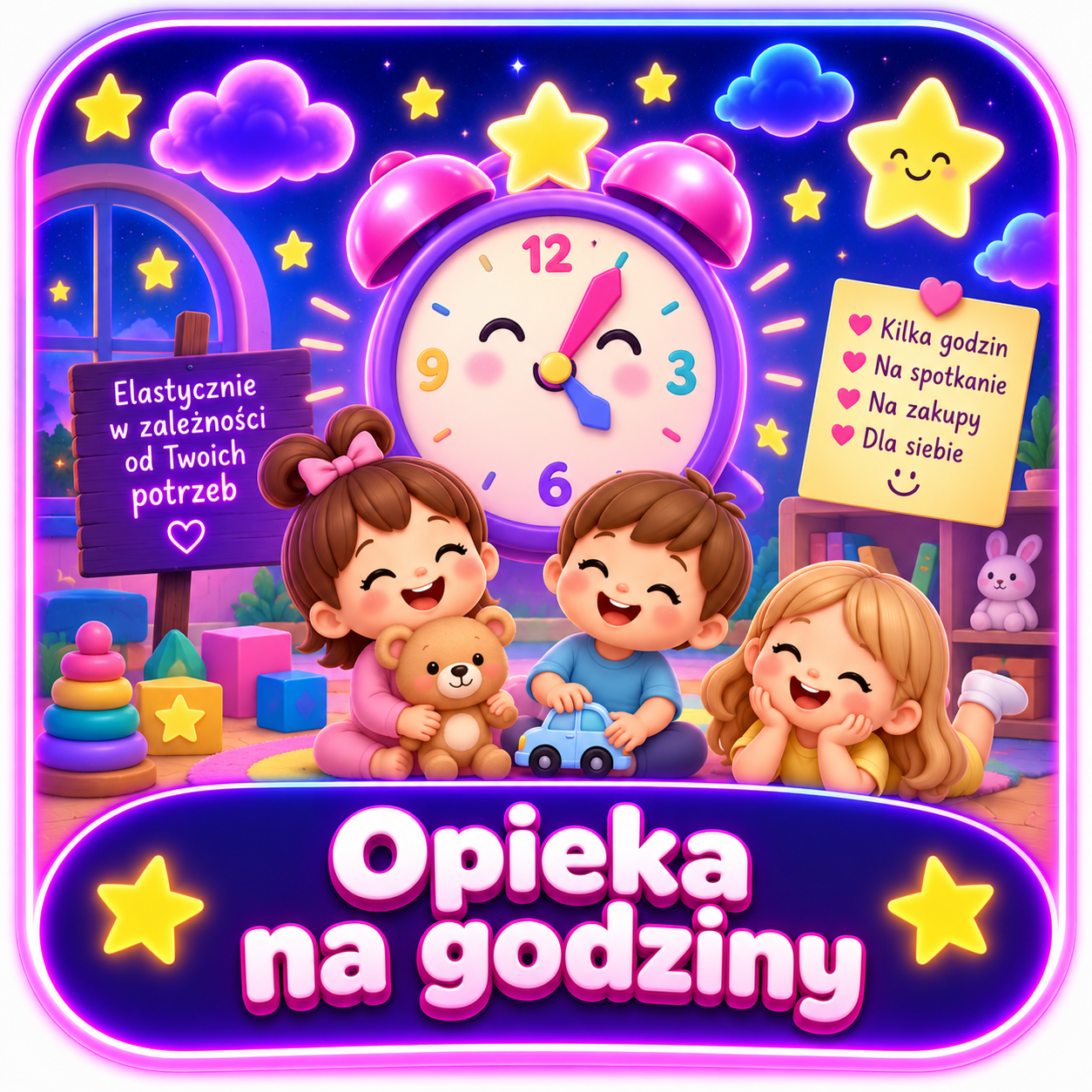 Opieka na godziny Akademia ZUZU